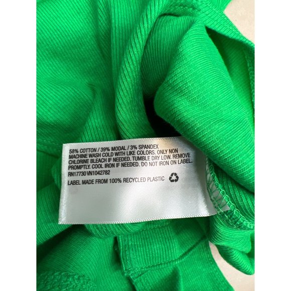 Women's Double-Scoop Bodysuit - A New Day Green Small - Picture 7 of 9